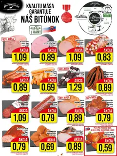 Klas leták platný od 03.11.2025 | Strana: 4 | Produkty: Šunka, Klobása, Krkovička, Párky