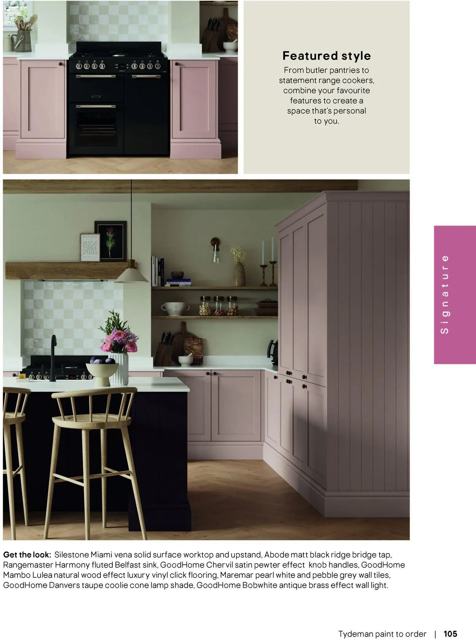 {H1} | Page: 105 | Products: Paint, Ridge, Worktop, Knob