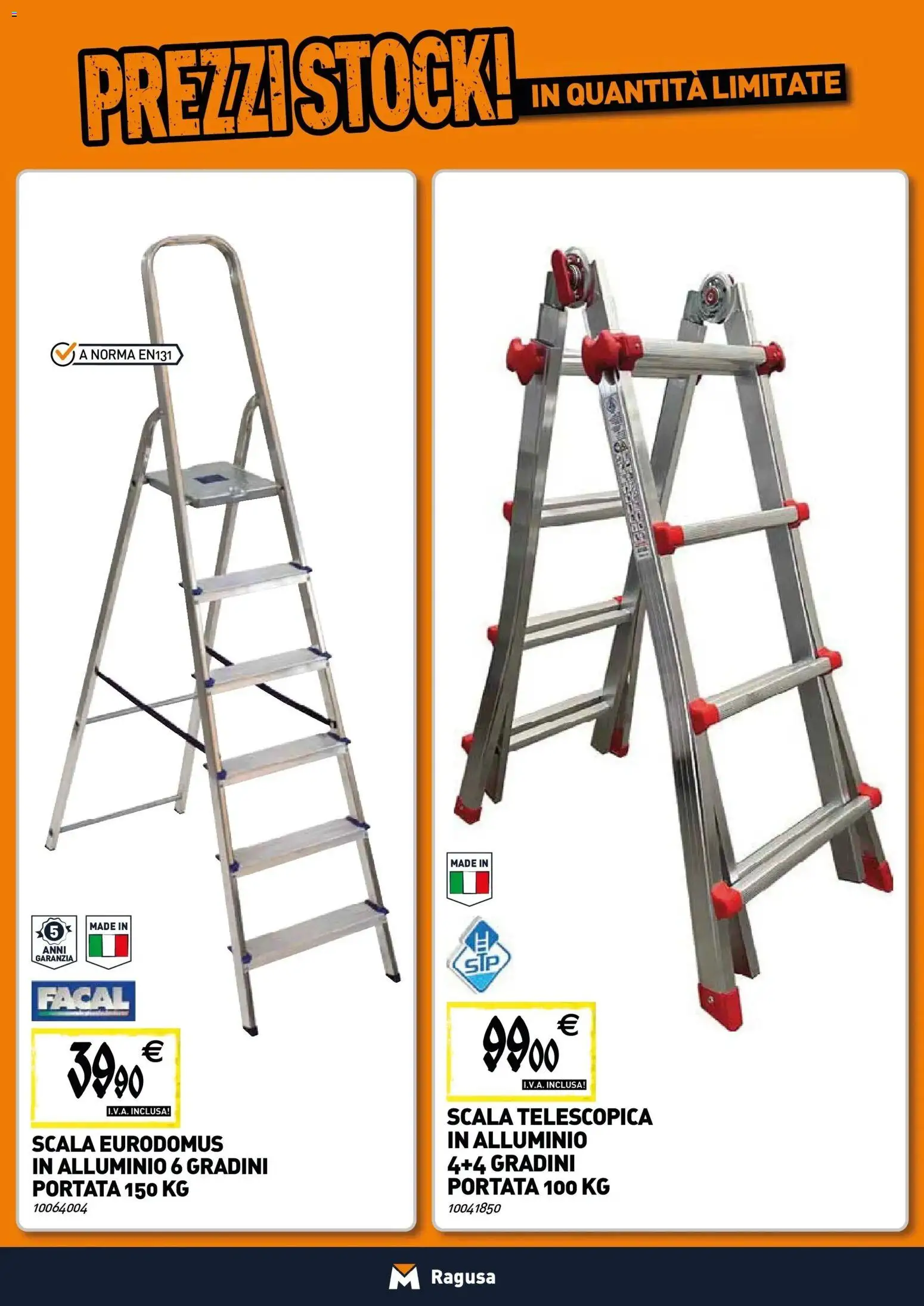 Volantino TECNOMAT del 22.01.2026 | Pagina: 20 | Prodotti: Scala, Alluminio