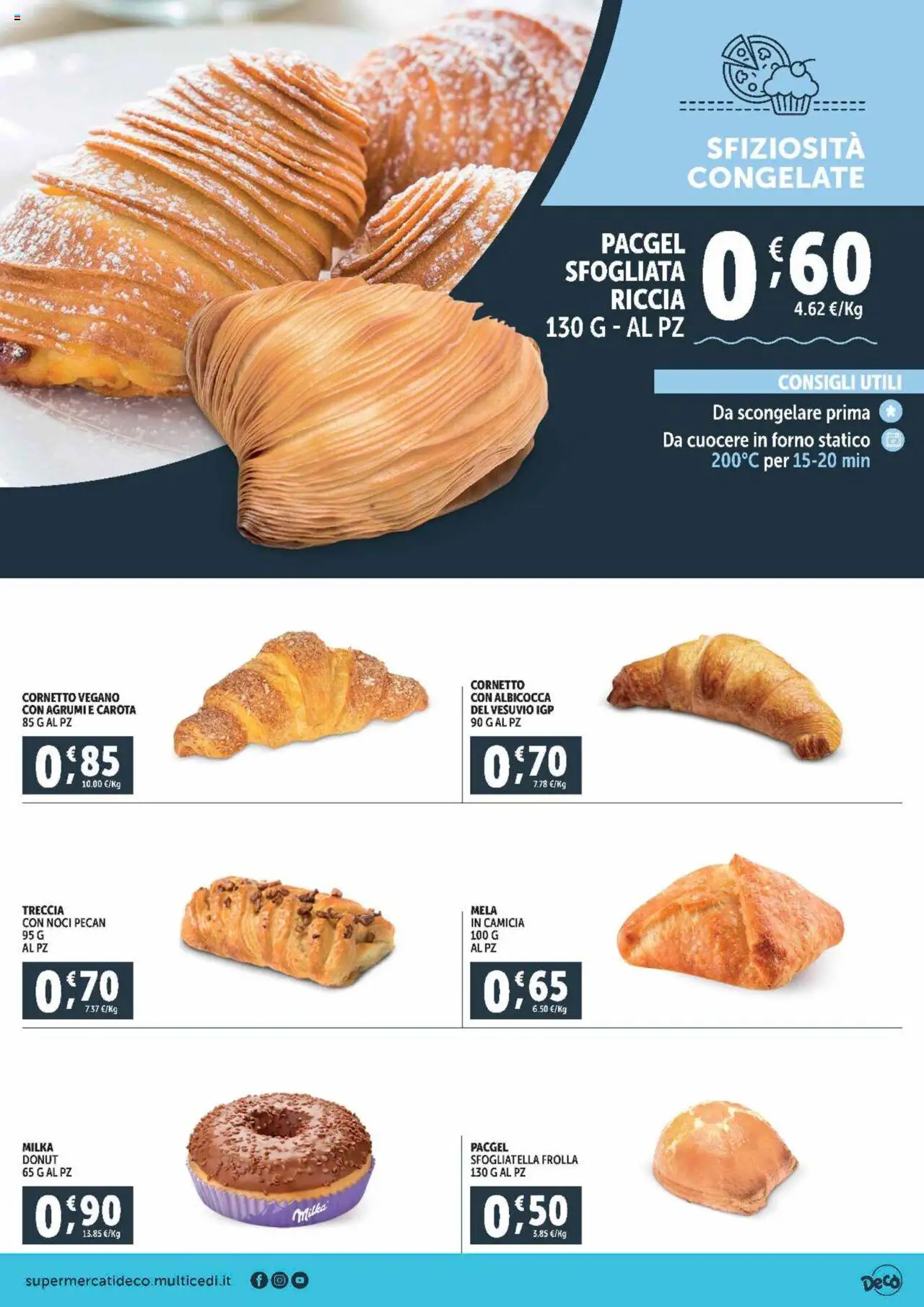 Volantino Decò del 12.09.2025 | Pagina: 5 | Prodotti: Cornetto, Carota, Noci, Forno