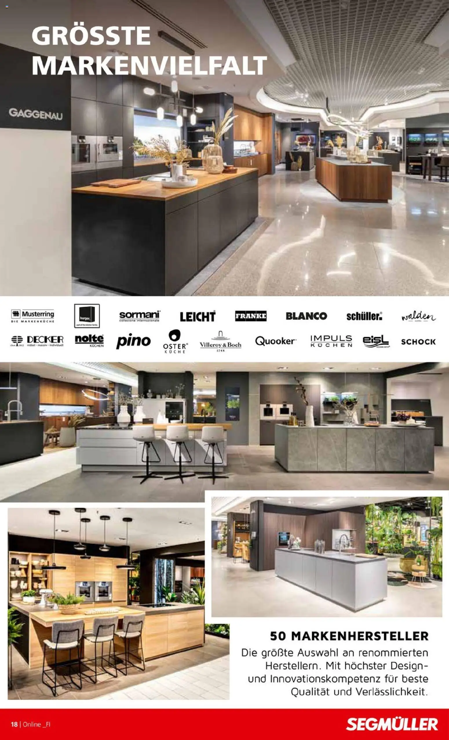 Segmüller Küchen Spezial – gültig ab 01.11.2025 | Seite: 18 | Produkte: Burger, Kuchen