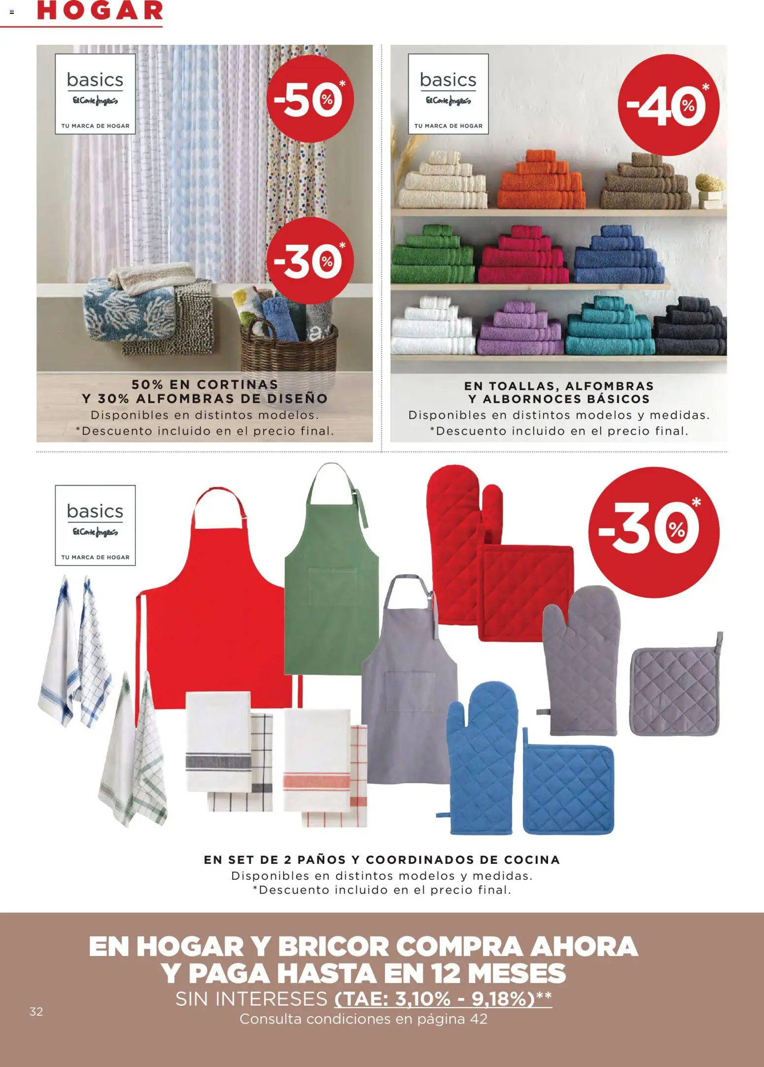 Hipercor catálogo │ válido desde el 12.03.2026 | Página: 32 | Productos: Cocina