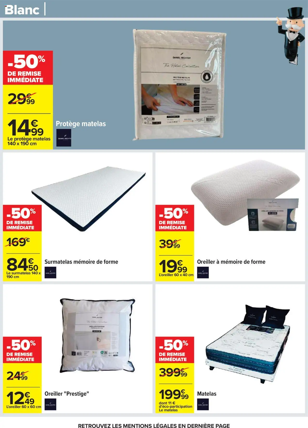  | Page: 66 | Produits: Surmatelas, Matelas, Oreiller, Thé