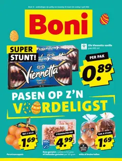 Boni folder week 14 - Voorbeeld van een folder van Boni, geldig van 30.03.2026