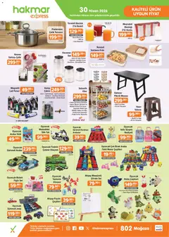 30.04.2026 tarihinden itibaren geçerli olan Hakmar Express kataloğu önizlemesi