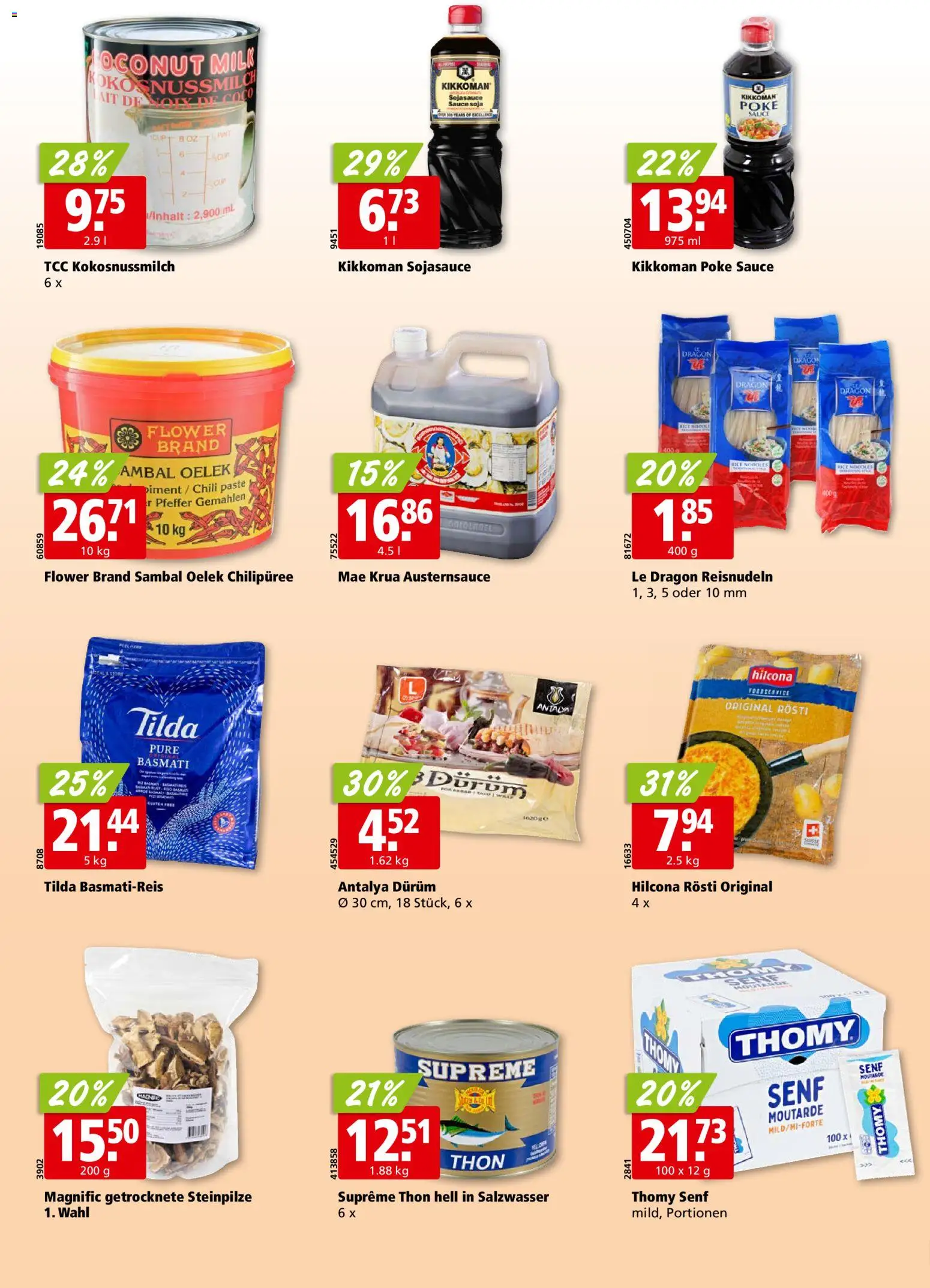 Aligro aktionen Chavannes, Matran, Genf, Sitten – gültig ab 27.05.2026 | Seite: 22 | Produkte: Basmatireis, Chili, Pfeffer