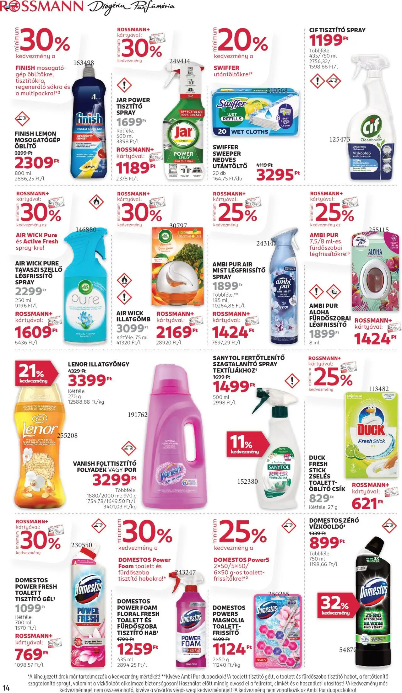 Rossmann akciós ujság - amely érvényes a következő dátumtól: 28.07.2025 | Oldal: 16 | Termékek: Mosogatógép, Vízkőoldó, WC, Parfüm