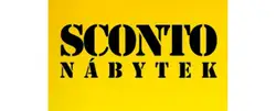 Sconto nábytek leták logo