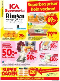 ICA Supermarket - Stockholm - Förhandsvisning av reklamblad från butik ICA Supermarket aktuell från 19.01.2026