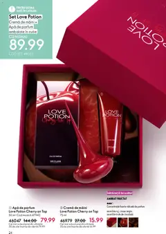 Ofertele Oriflame valabile de la 11.02.2026 | Pagină: 24 | Produse: Cremă, Ciocolată, Cremă de mâini, Apă
