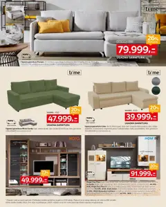 Lesnina XXXL katalog - pregled Lesnina XXXL kataloga - važi od 29.09.2025 | Strana: 8 | Proizvode: Komoda, Ugaona garnitura