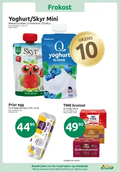 Forhåndsvisning av Prior egg, fra frittgående høner, M/L, 12-pk. gyldig fra 11.11.2025 | Side: 17