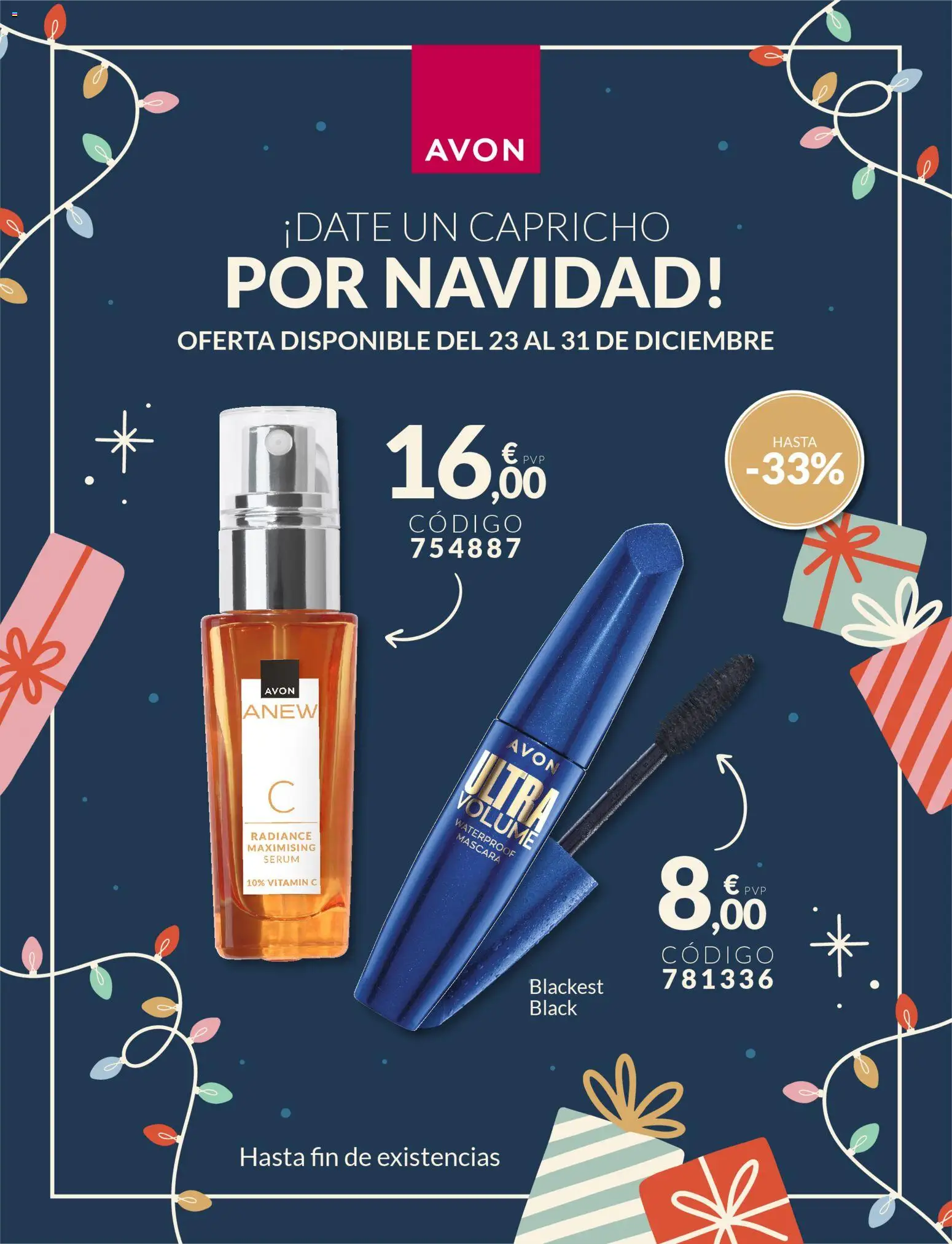 Avon - Navidad │ válido desde el 23.12.2025 | Página: 2 | Productos: Máscara, Sérum