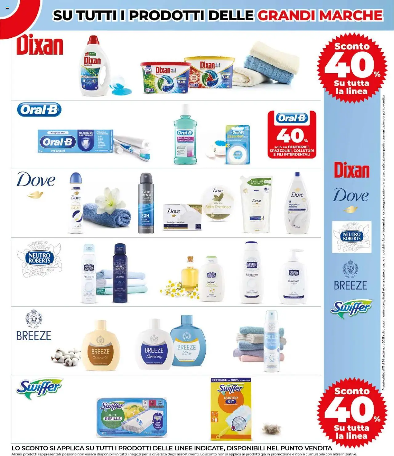Volantino COOP del 11.09.2025 | Pagina: 7 | Prodotti: Intimo, Body, Data