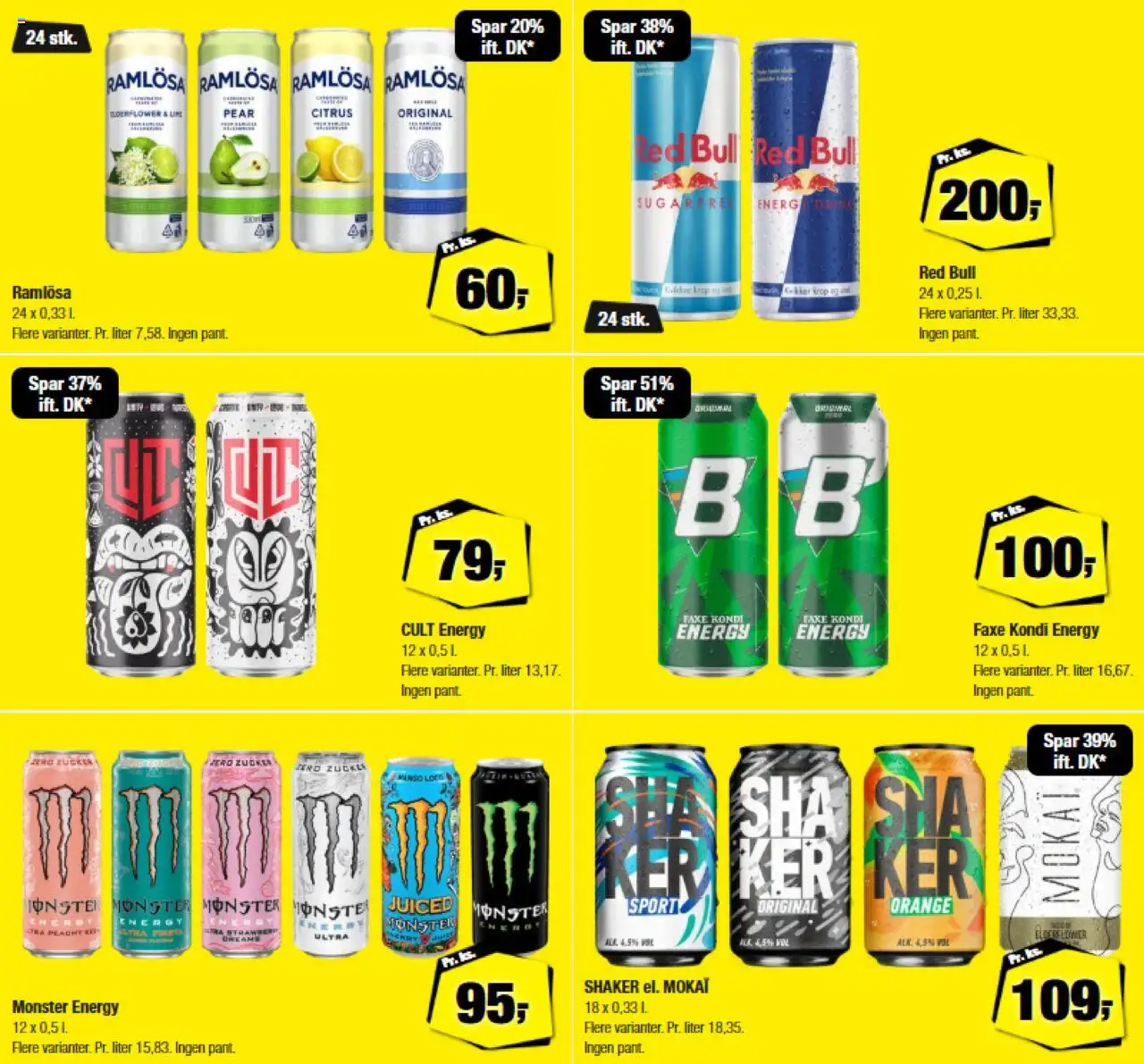 Calle tilbudsavis – gyldig fra 08.10.2025 | Side: 8 | Produkter: Mango, Vin, Faxe Kondi
