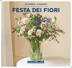 Anteprima del volantino Esselunga S volantino Festa dei Fiori Roma valido a partire dal 23.04.2026