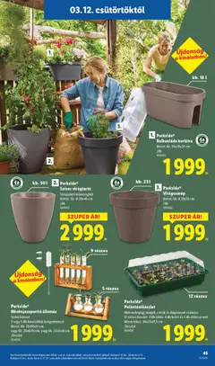 Lidl akciós újság - amely érvényes a következő dátumtól: 12.03.2026 | Oldal: 45