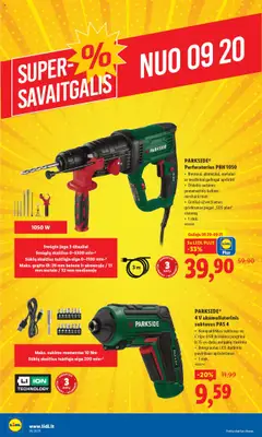 LIDL akcijos nuo 15.09.2025 | Puslapis: 34 | Prekių: USB