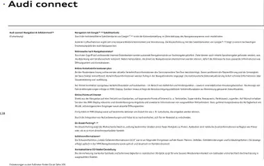 Audi Prospekt 	 ab 28.10.2025 gültig | Seite: 128 | Produkte: Navigation