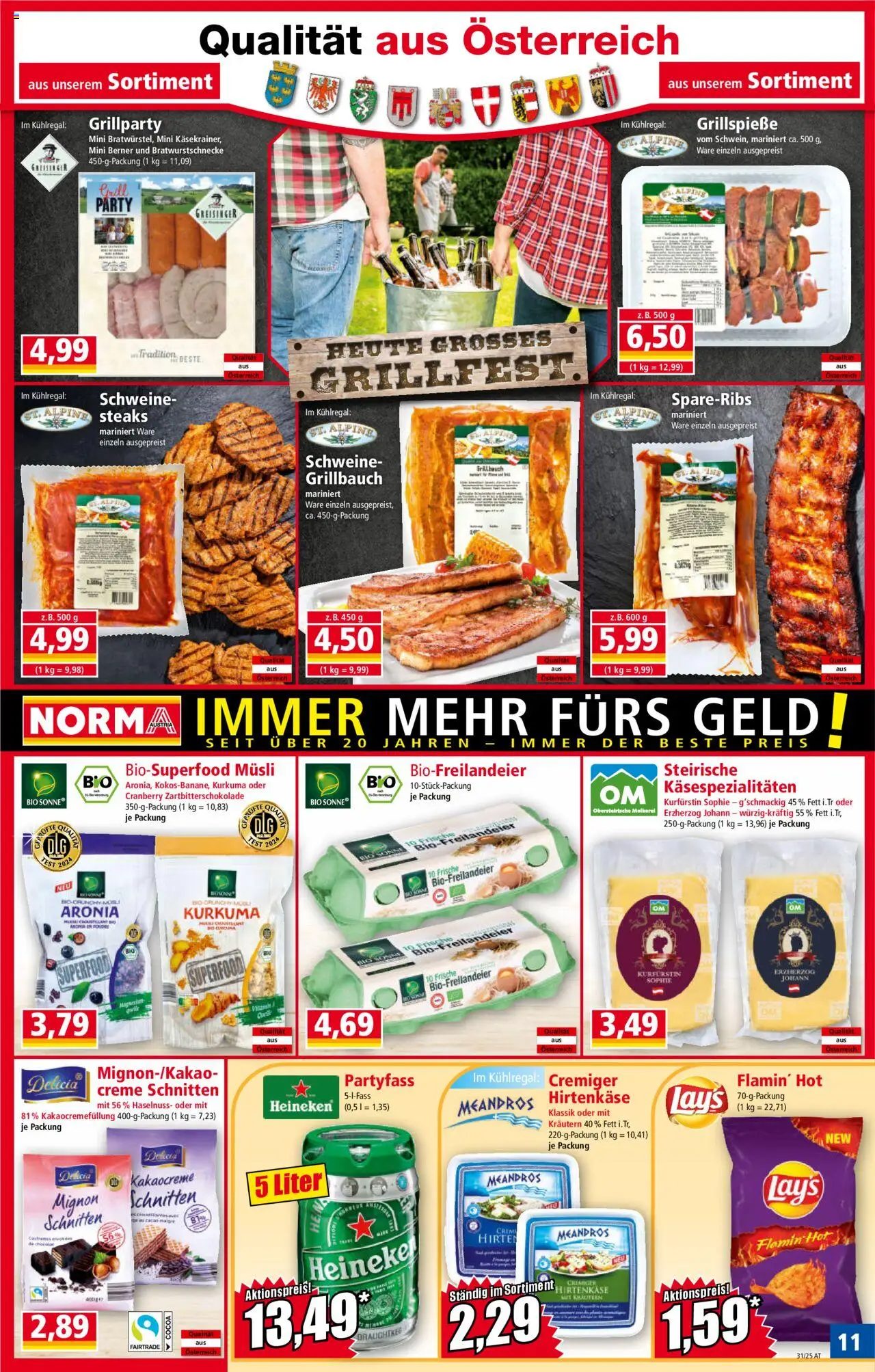 Norma Flugblatt gültig ab 28.07.2025 | Seite: 11 | Produkte: Creme