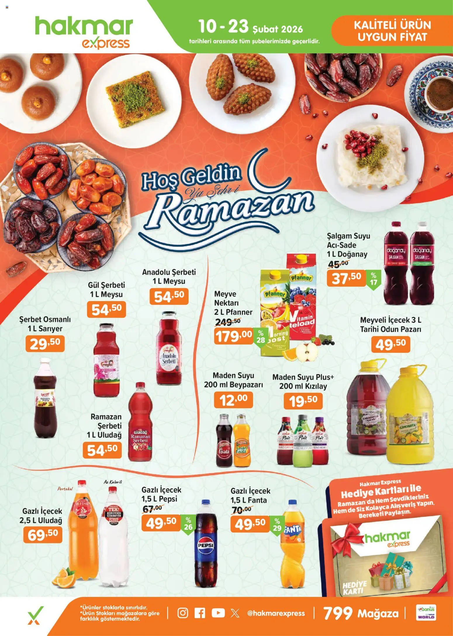Hakmar Express Salı Aktüel Ürünler - 10.02.2026 tarihinden itibaren geçerlidir | Sayfa: 2