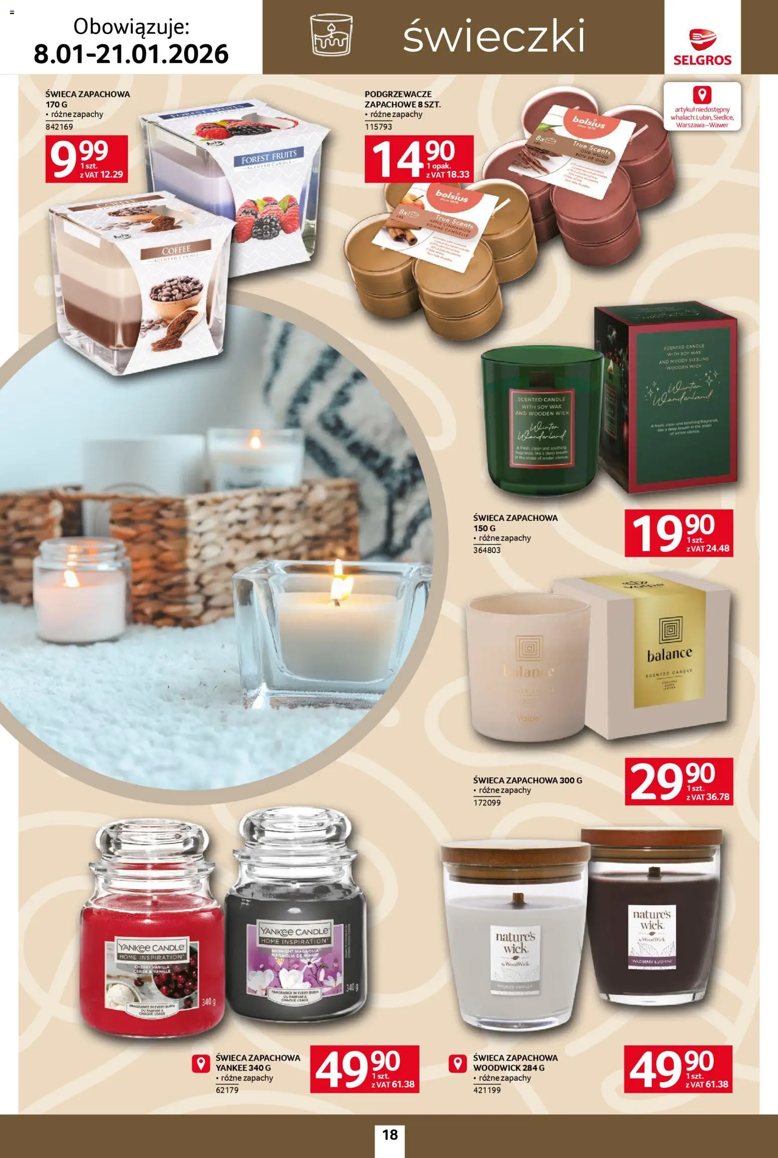 Selgros cash&carry Gazetka - Home&Deco od 08.01.2026 | Strona: 18
