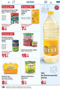 Noul catalog Carrefour – valabil de la 03.09.2025 | Pagină: 26 | Produse: Mazăre, Pastă de tomate, Bant, Sos