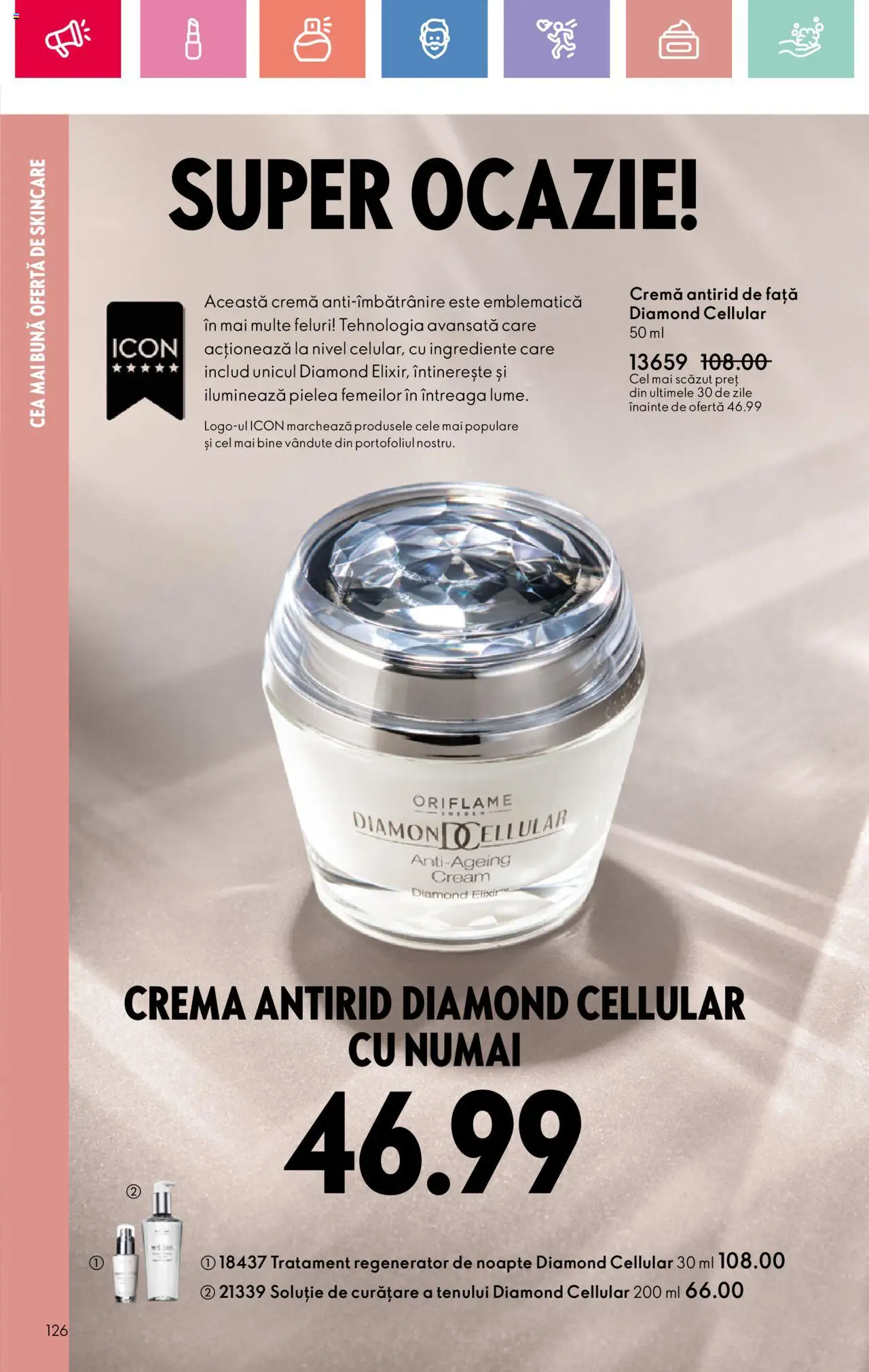 Oriflame catalog 10 2025 – valabil de la 06.07.2025 | Pagină: 126 | Produse: Elixir, Cremă, Demlik