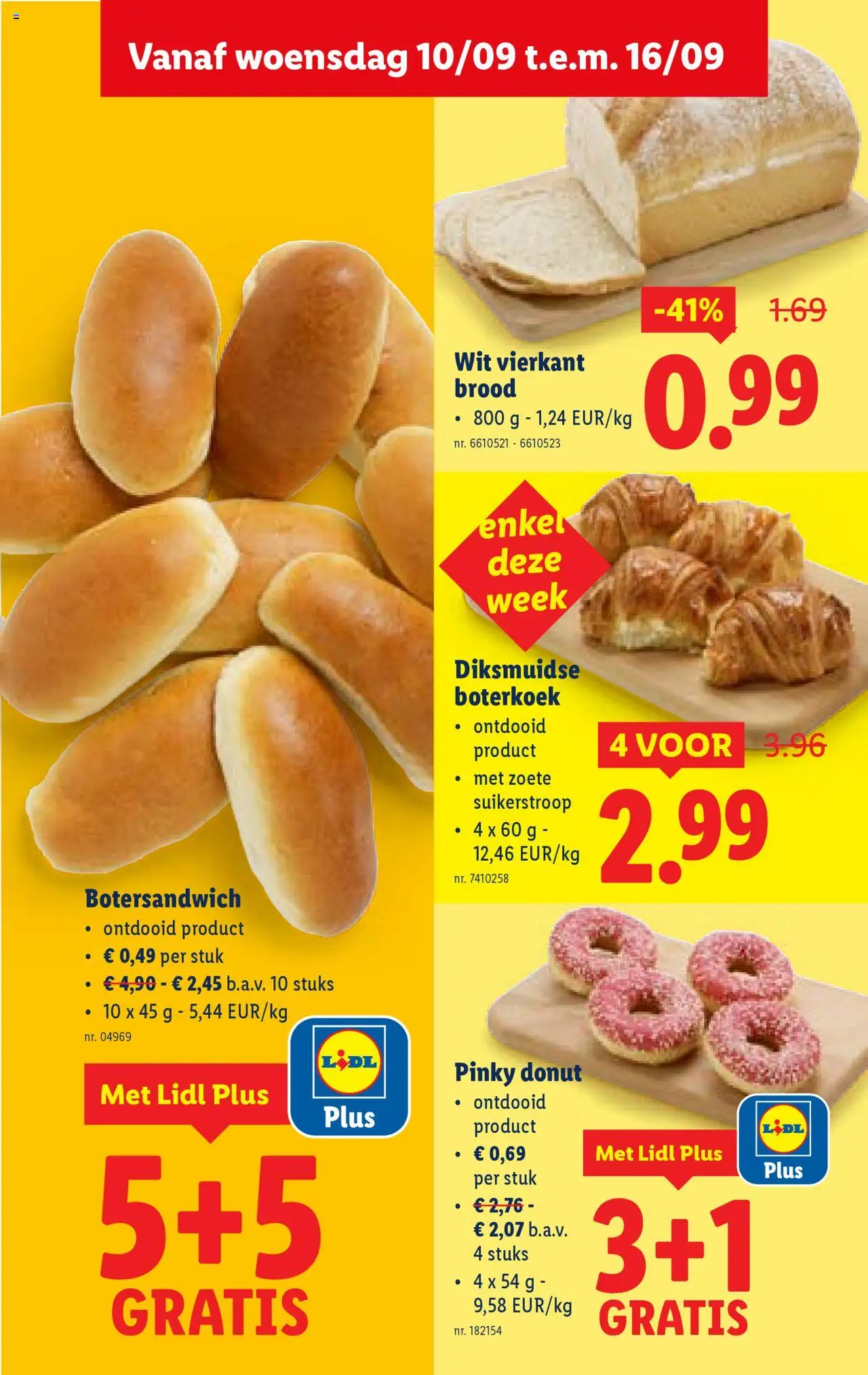  | Pagina: 15 | Producten: Brood