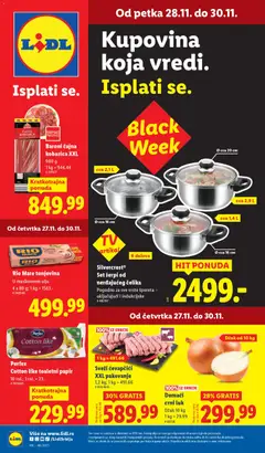 Lidl Black Friday  - pregled Lidl kataloga - važi od 27.11.2025