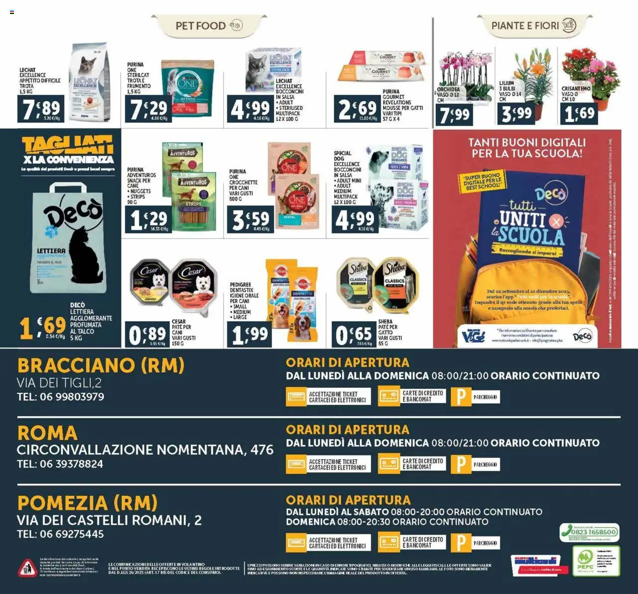 Volantino Decò del 03.10.2025 | Pagina: 20 | Prodotti: Salsa, Crocchette, Orchidea, Vaso