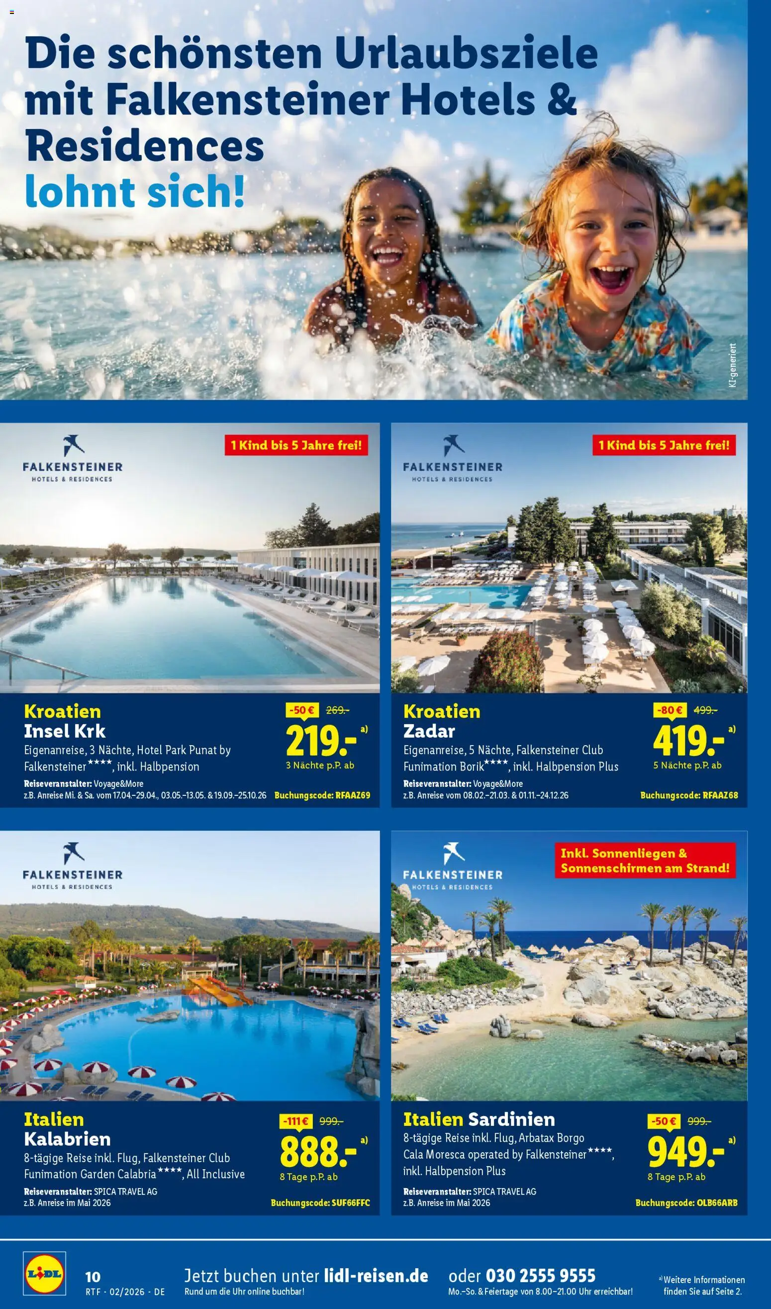 Lidl Reisen Prospekt 	 – gültig ab 14.02.2026 | Seite: 10 | Produkte: Uhr