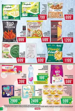 COOP Szolnok Akciós újság - amely érvényes a következő dátumtól: 16.10.2025 | Oldal: 6 | Termékek: Pampers, Zöldségkeverék, Törlőkendő, Édesburgonya