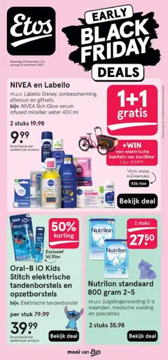 Etos - Black Friday - Voorbeeld van een folder van Etos, geldig van 10.11.2025