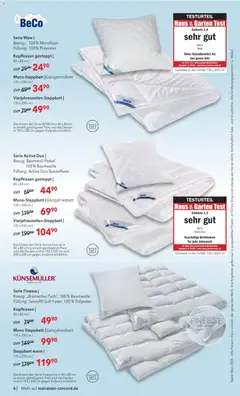 Matratzen Concord Prospekt 	 ab 25.03.2026 gültig | Seite: 6 | Produkte: Kissen, Kopfkissen