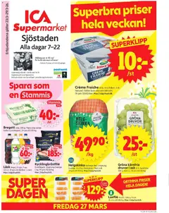 ICA Supermarket - Stockholm - Förhandsvisning av reklamblad från butik ICA Supermarket aktuell från 23.03.2026