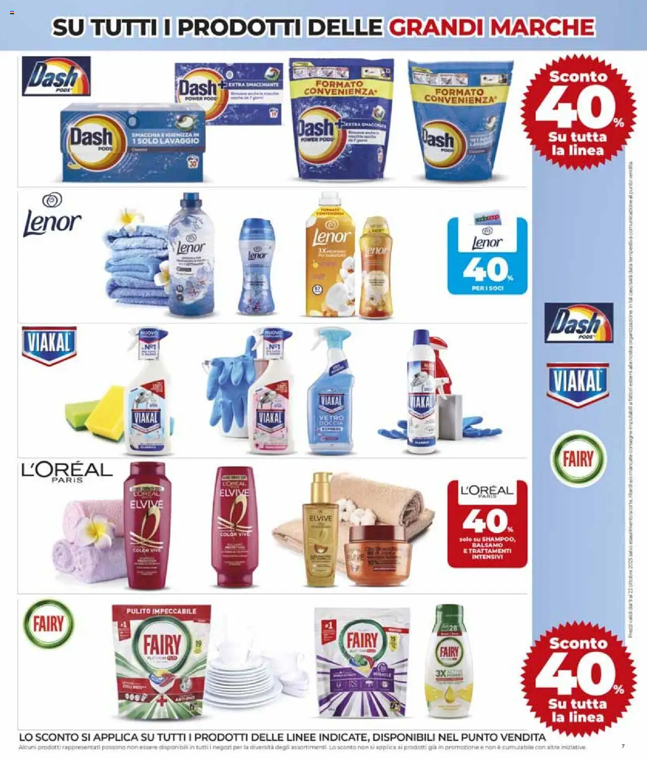 Volantino Ipercoop del 09.10.2025 | Pagina: 7 | Prodotti: Balsamo, Data, Doccia