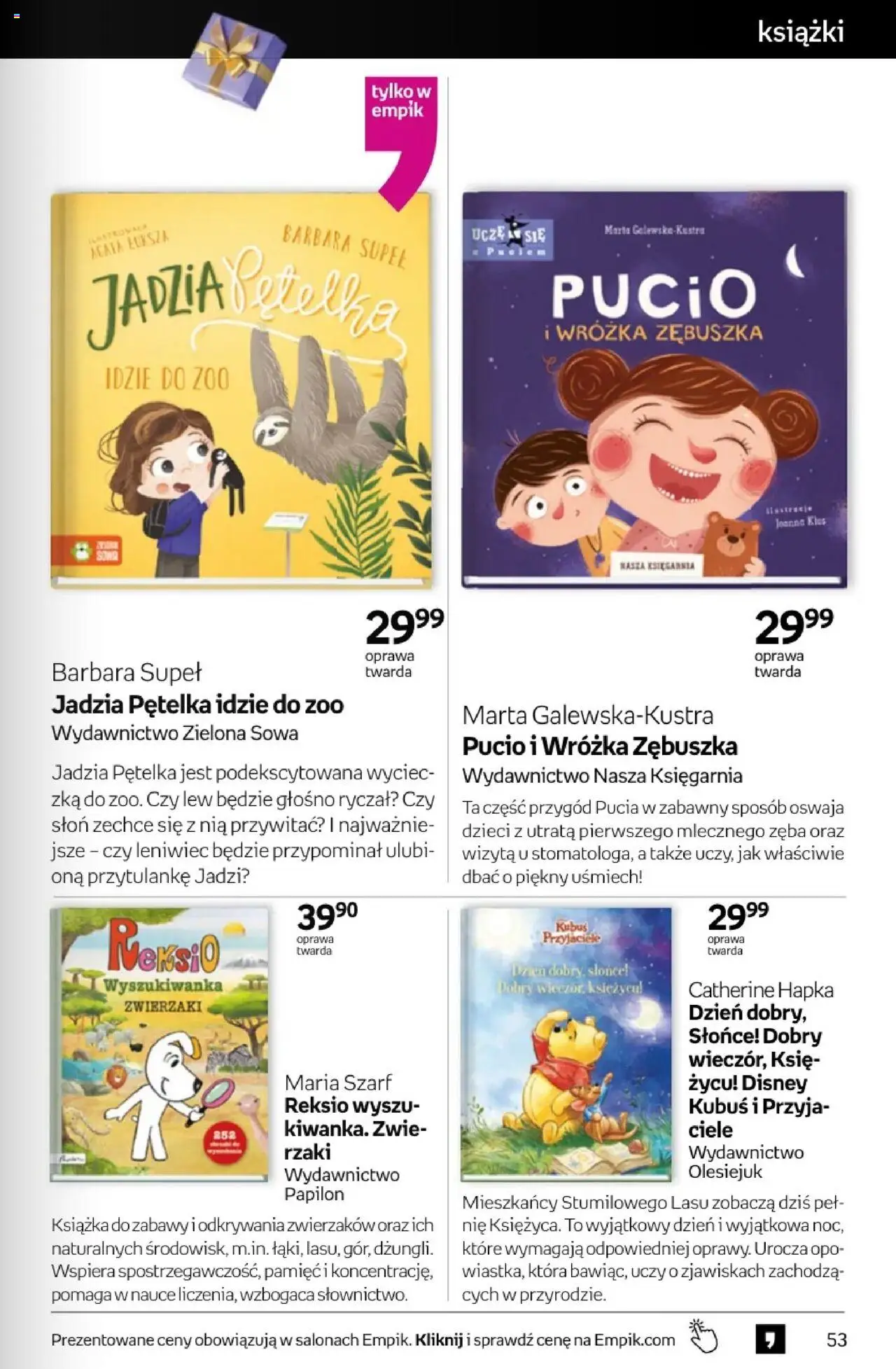 Empik promocje od 21.05.2025 | Strona: 53 | Produkty: Książki