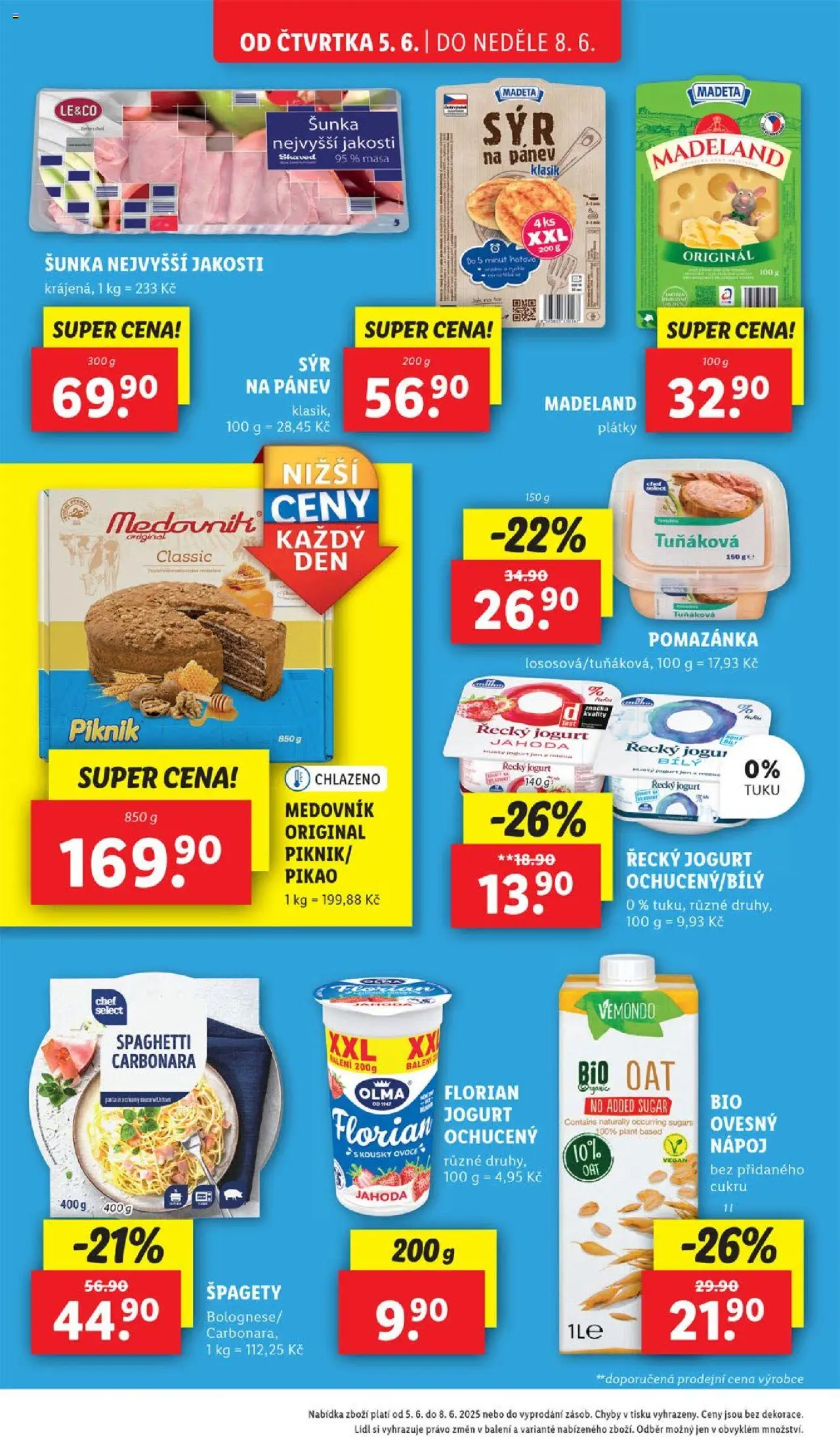 Lidl leták od 05.06.2025 | Strana: 20 | Produkty: Vegan, Sýr, Jogurt, Sýr na pánev