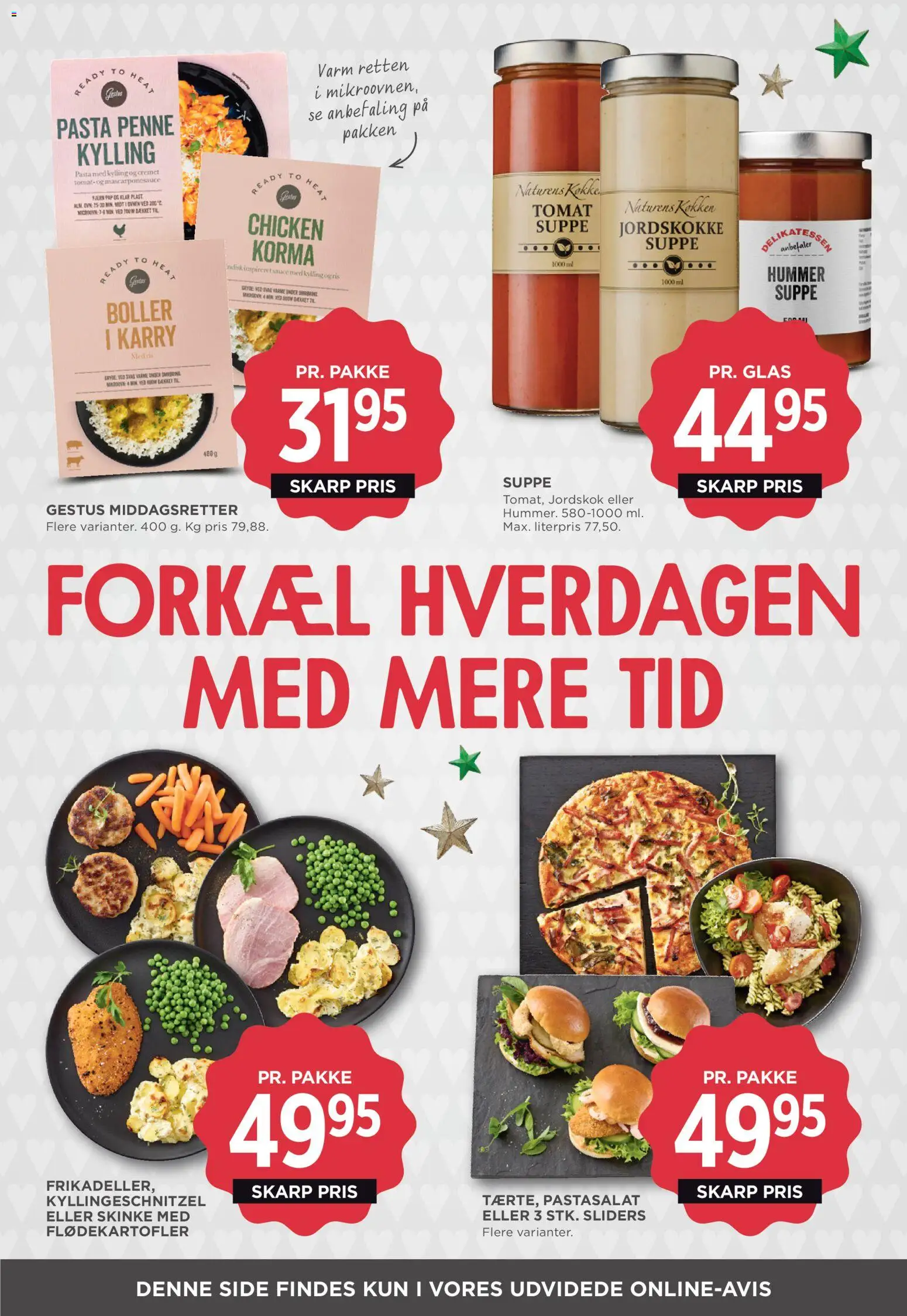 Meny tilbudsavis – gyldig fra 21.11.2025 | Side: 13 | Produkter: Skinke, Ris, Hummer, Suppe