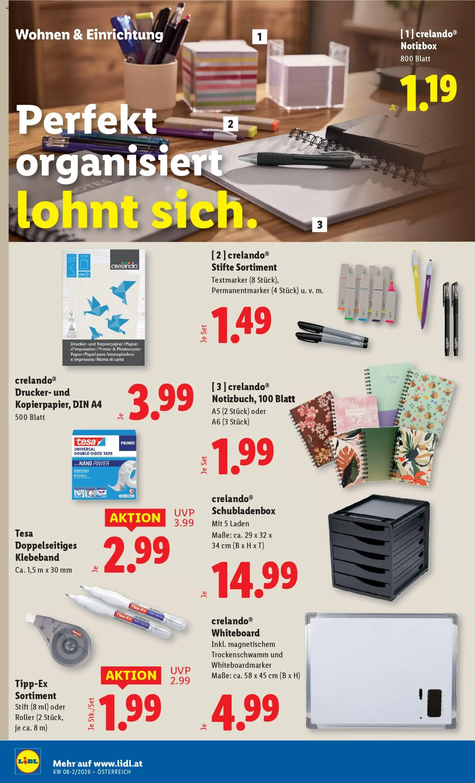Lidl Flugblatt gültig ab 19.02.2026 | Seite: 22 | Produkte: Drucker