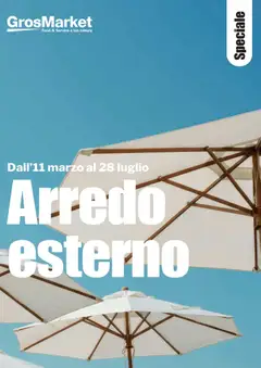 Anteprima del volantino Sogegross volantino Arredo esterno valido a partire dal 11.03.2026