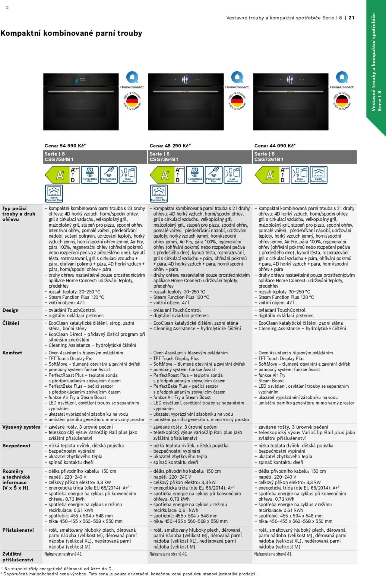 Möbelix leták - Bosch od 01.06.2024 | Strana: 21 | Produkty: Trouba, Gril, Elektro, LED