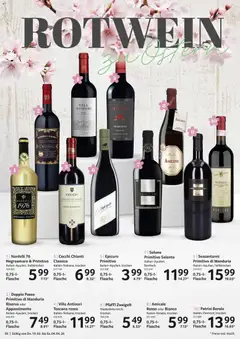 Selgros Feinkost Ostern ab 19.02.2026 gültig | Seite: 20 | Produkte: Rotwein, Doppio passo primitivo, Doppio Passo