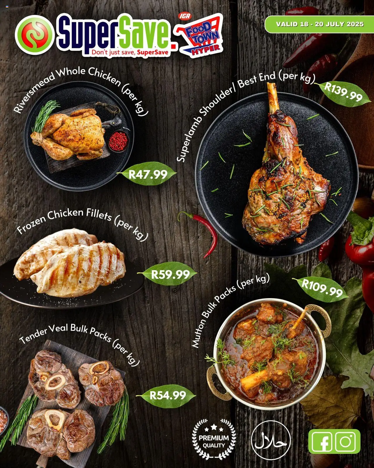 Super Save Sunday Deals │ valid from 20.07.2025 | Page: 1 | Products: Chicken