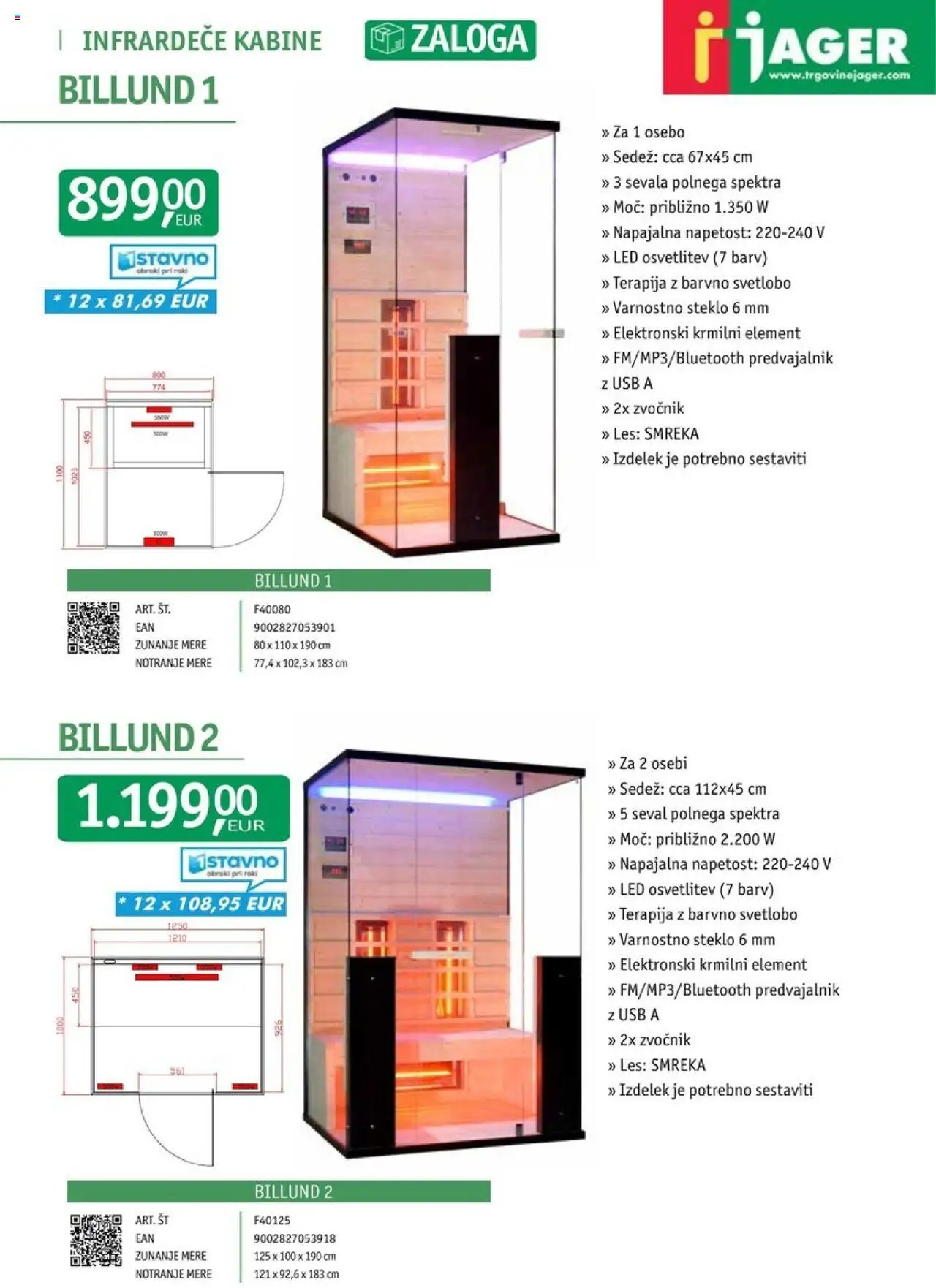 Novi Jager katalog ponudbe – veljaven od 18.11.2024 | Stran: 11 | Izdelki: Predvajalnik, Zvocnik, Usb