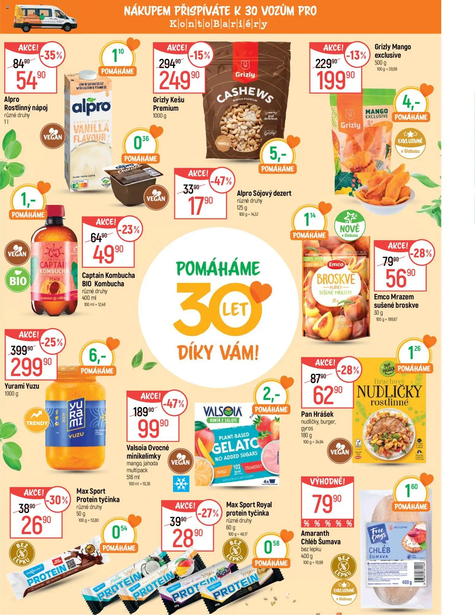 Globus leták - Pardubice od 08.04.2026 | Strana: 10 | Produkty: Vegan, Ovoce, Kombucha, Alpro