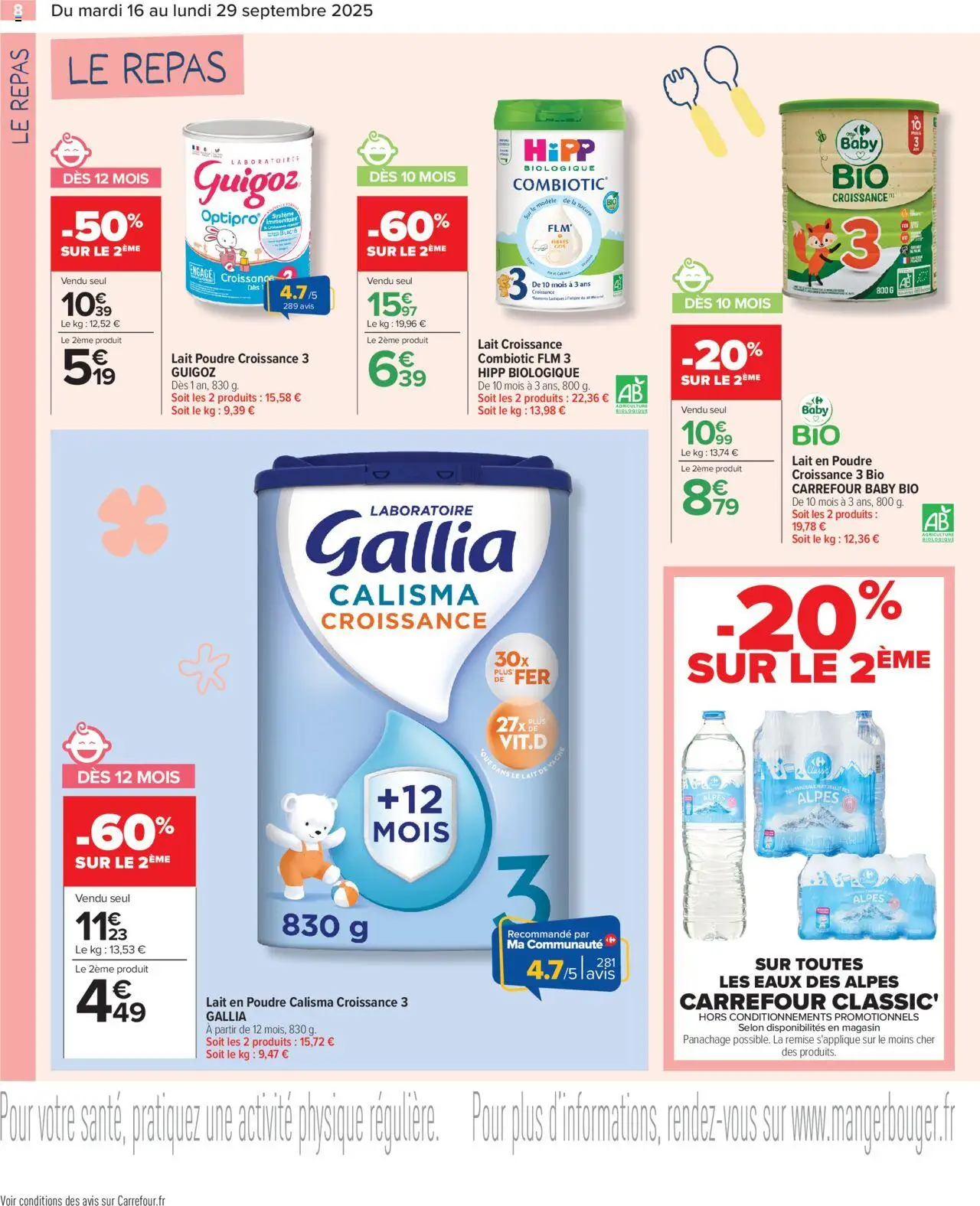  | Page: 10 | Produits: Poudre, Guigoz, Lait