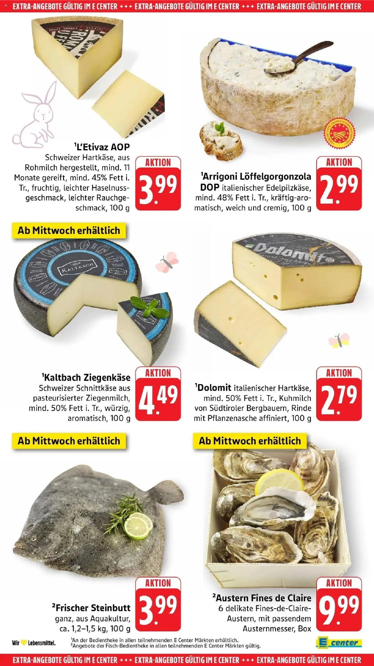 E center Prospekt Leinfelden - Echterdingen	 – gültig ab 29.03.2026 | Seite: 57 | Produkte: Box, Ziegenkäse