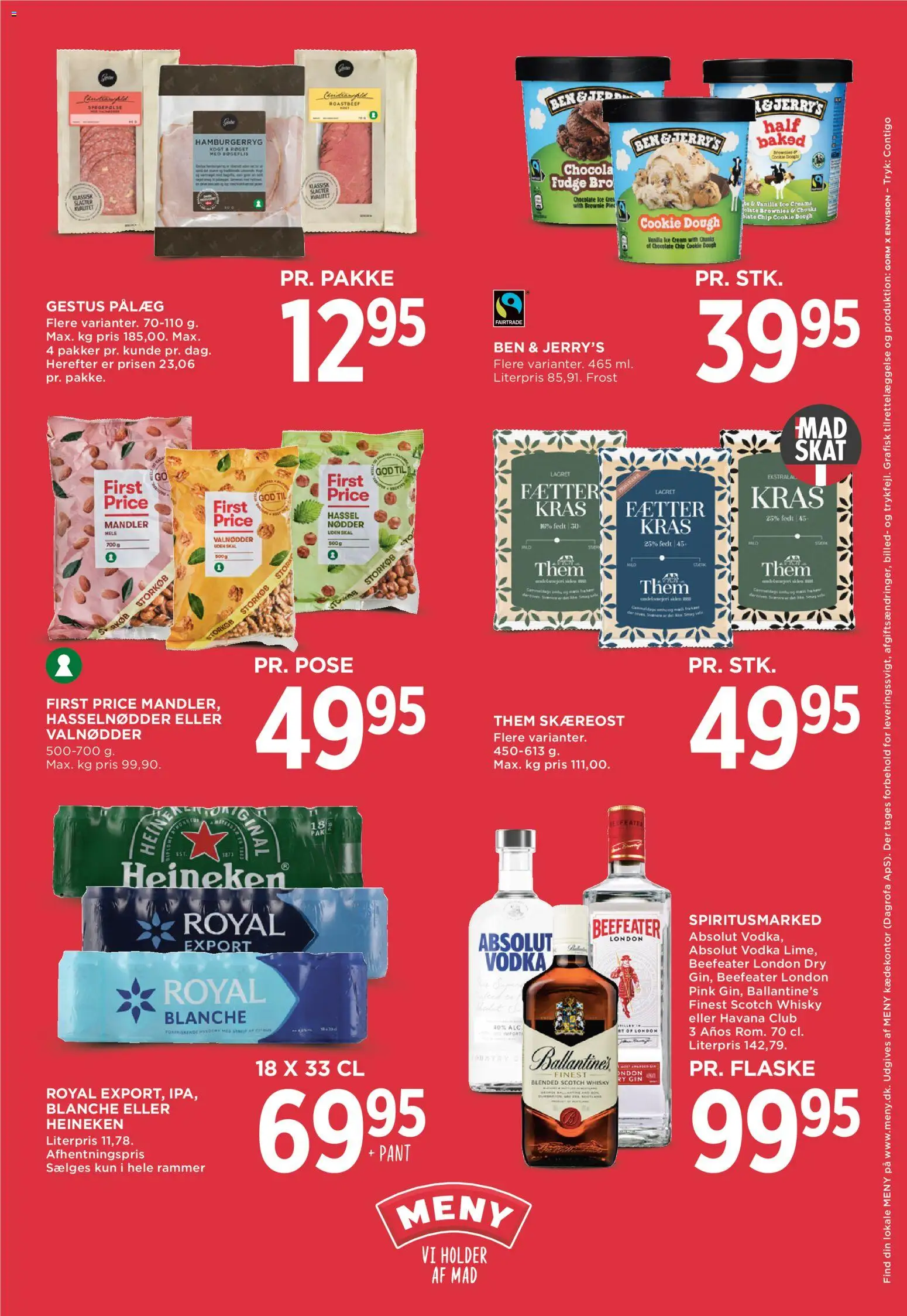 Meny tilbudsavis – gyldig fra 17.04.2026 | Side: 32 | Produkter: Whisky, Pålæg, Hamburgerryg, Roastbeef